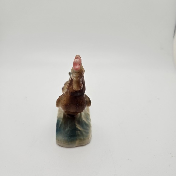 Vintage Japan Rooster Figurine Mid Century Ceramic Farmhouse Chicken Decor - Picture 3 of 7